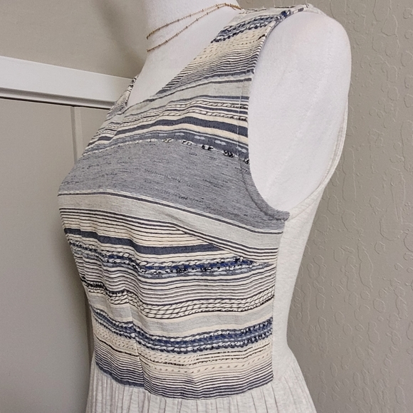 Anthropologie Dolan Left Coast Sabado Dress Asymmetrical in Gray Jersey - Picture 5 of 16